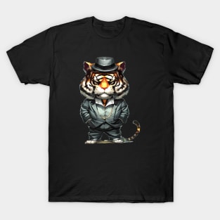 Cute Kawaii gangster  Tiger T-Shirt